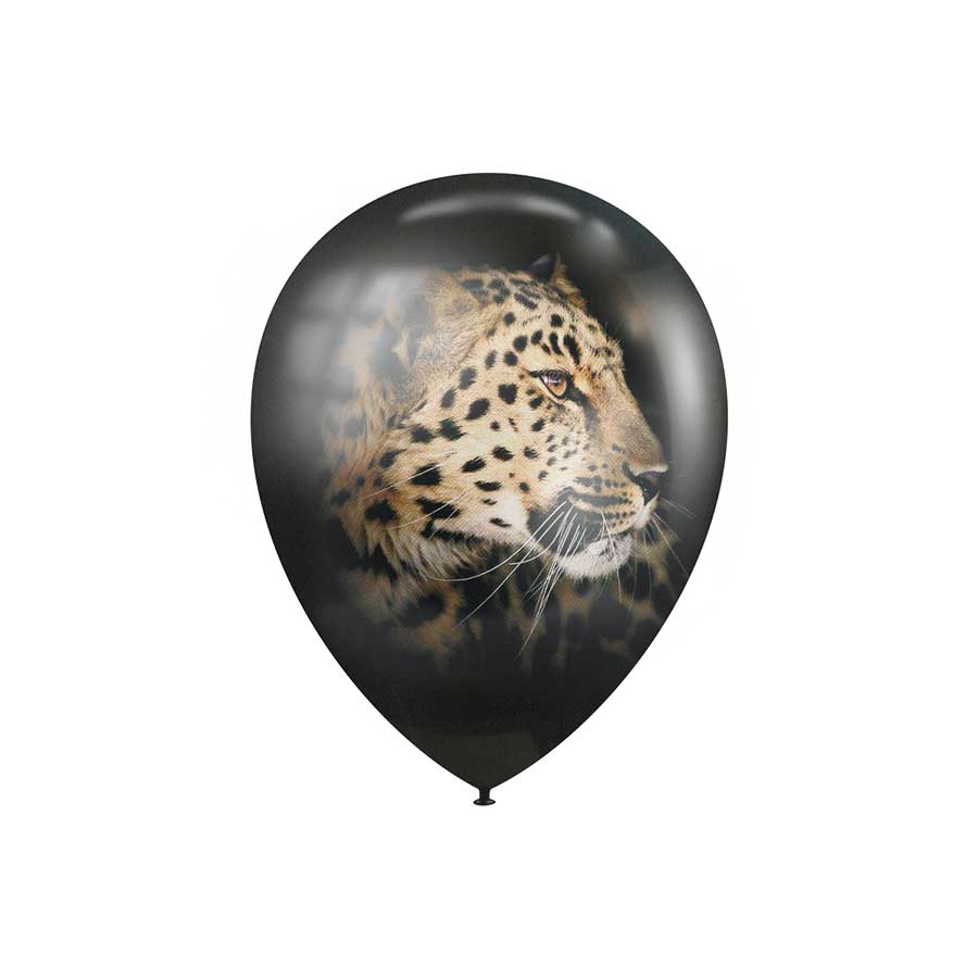 Воздушный шар с логотипом леопард