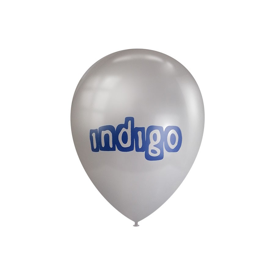 Воздушный шарик с логотипом indigo