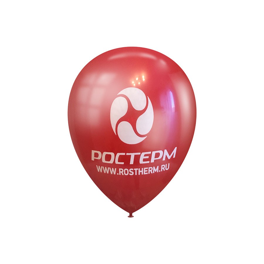 Воздушный шарик с логотипом ростерм