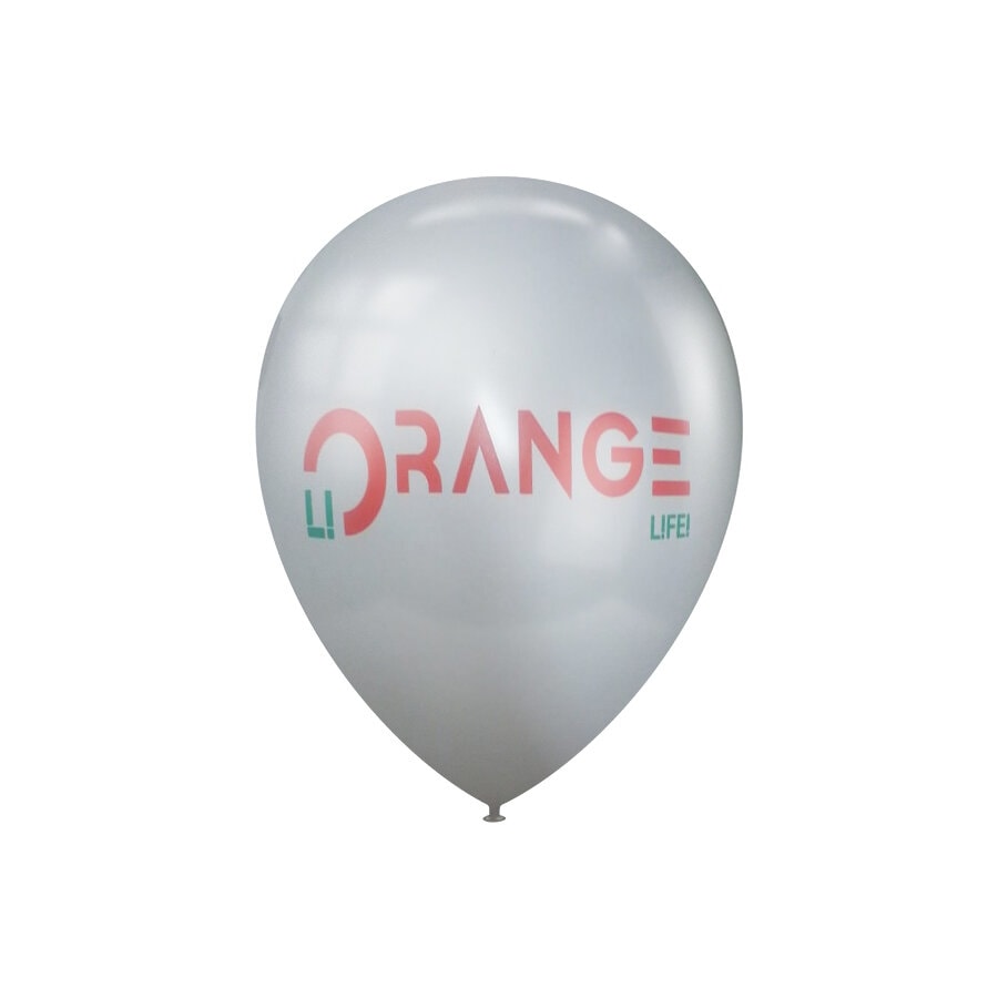 Воздушный шарик с логотипом orange