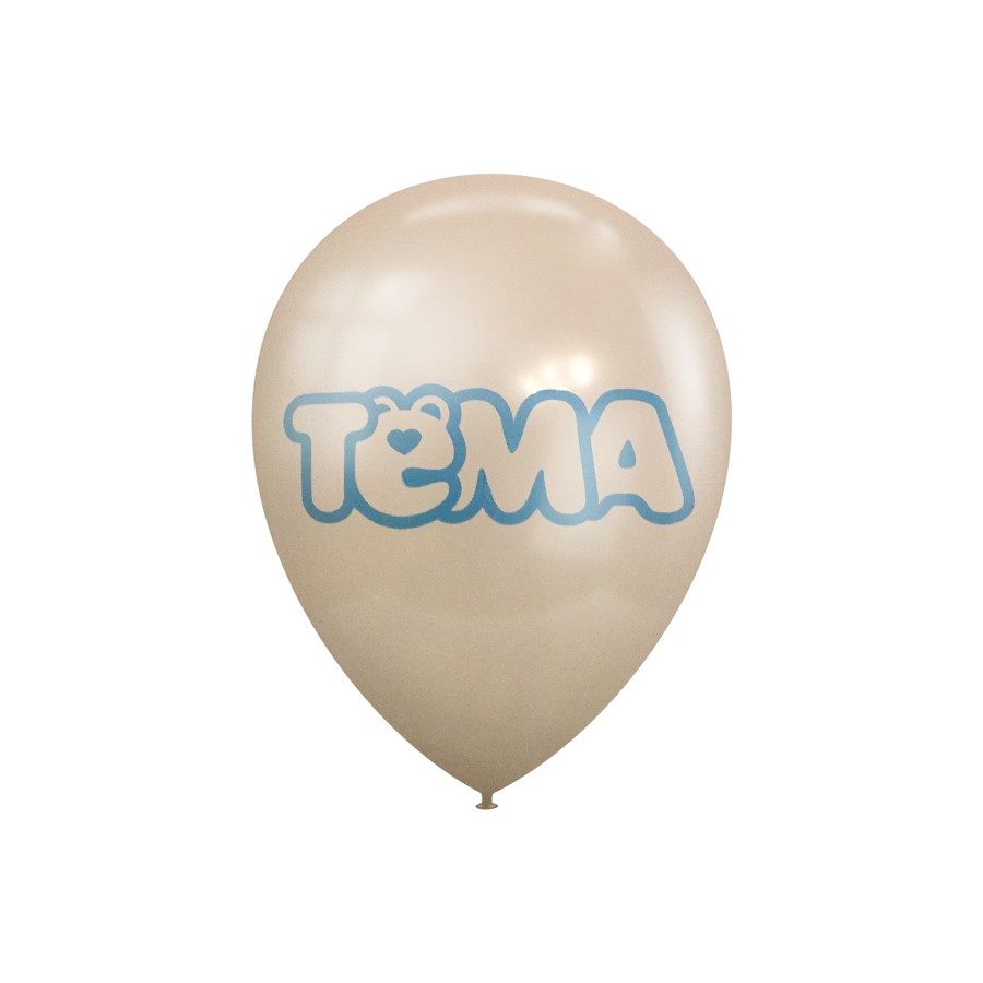 Воздушный шарик с логотипом тёма